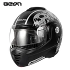 Мотоциклетный шлем BEON, модульный шлем с открытым лицом, новая модель