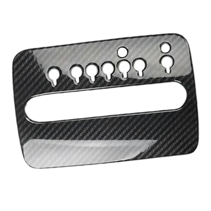 

For Beetle 2003-2006 Carbon Fiber ABS Car Gear Shift Knob Panel Frame Cover Trim Car Styling