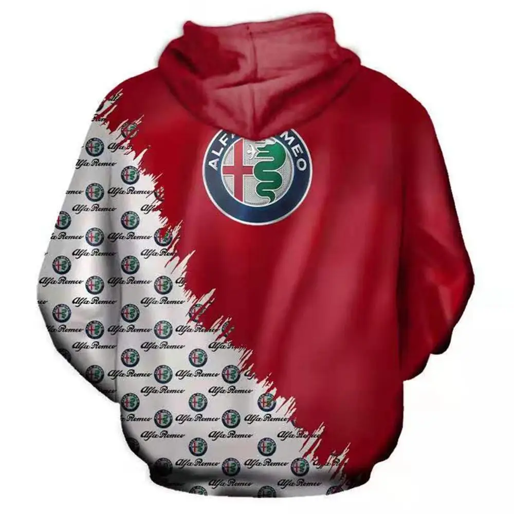 

2021 Autumn Fashion Men Romeo Logo 3D Digital Print Hoodies Harajuku Casual Top Mens Clothing Worker Pilot Clothing