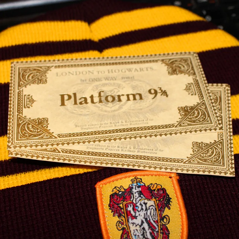 Экшн hp Movie cosplay Show Toys 9 и 3/4 билеты на платформе в волшебную школу хогварт