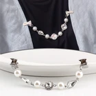 Свитер шаль-блузка воротник свитер Шарф Брошь с застежкой булавка ювелирные изделия аксессуары для женщин Ретро винтажный кардиган утка заколка