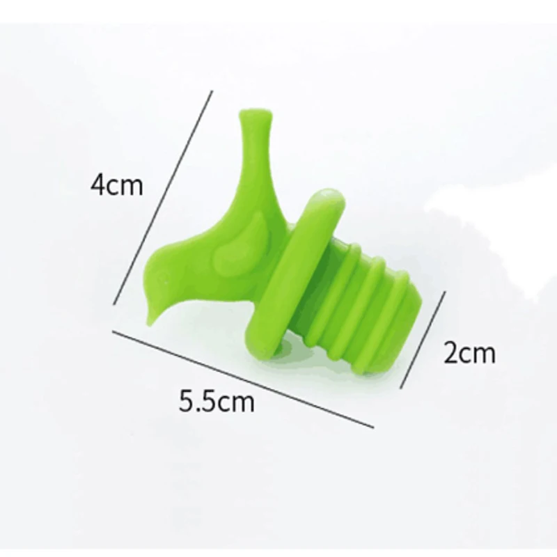 1 шт. креативный дизайн птицы силиконовая пивная пробка для винной бутылки крышка