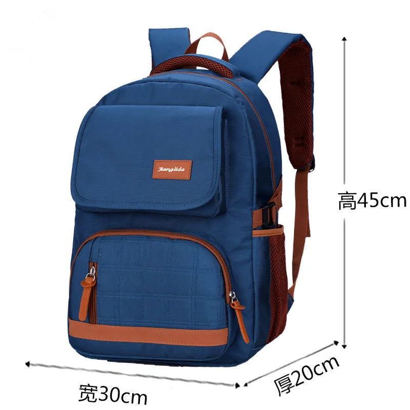 waterproof style Men women's backpack student British large capacity school bag Notebook backpack High Quality Daily backpack