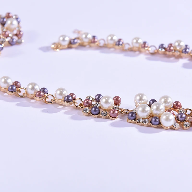 UDDEIN винтажное ожерелье серьги упаковка свадебные аксессуары жемчужное