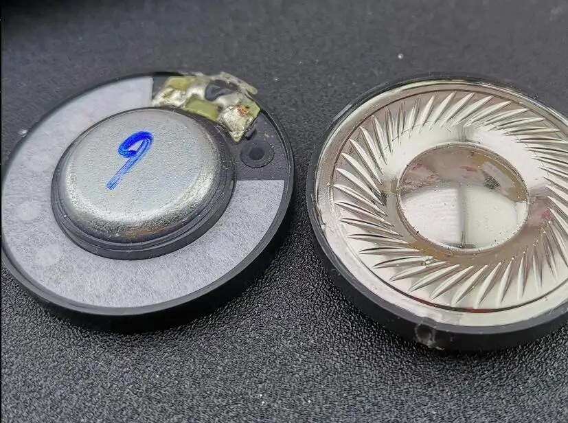 

40mm speaker unit Titanium film 32ohms female posion vocal high resolution 2pcs