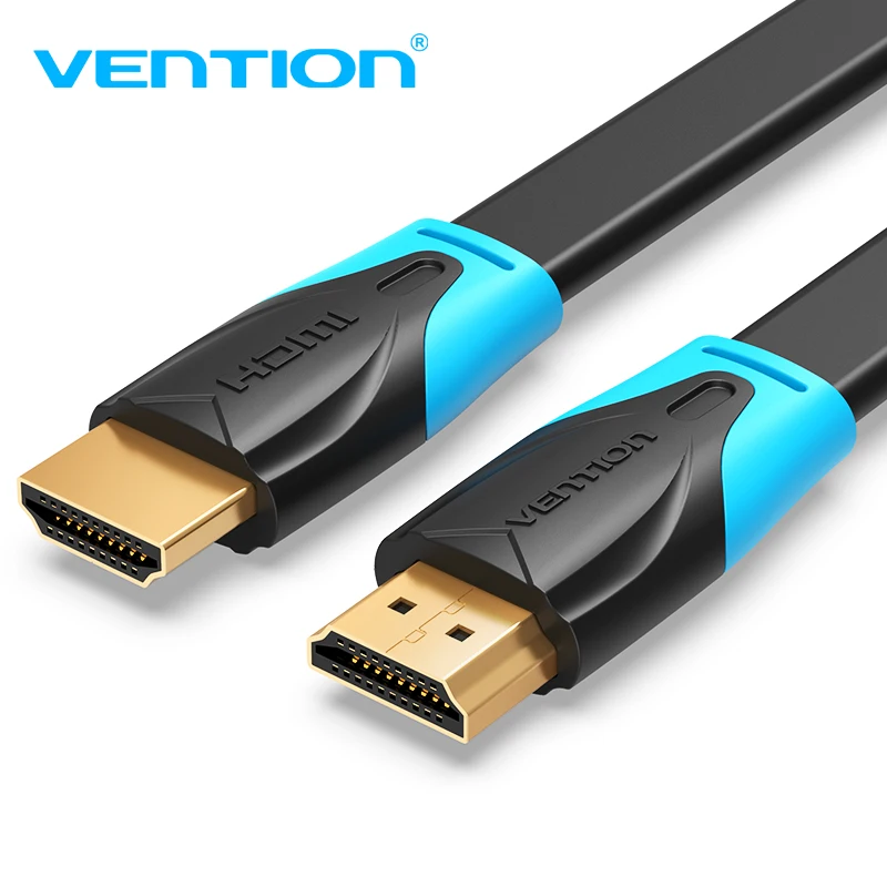 Vention Кабель HDMI 2,0 v 1 м 2 м 3 м 5 м 10 м супер Скорость 4K HDMI 2,0 кабель 3D 60 Гц для HDTV ЖК-дисплей проектор Ноутбук PS3 Кабель HDMI 2,0