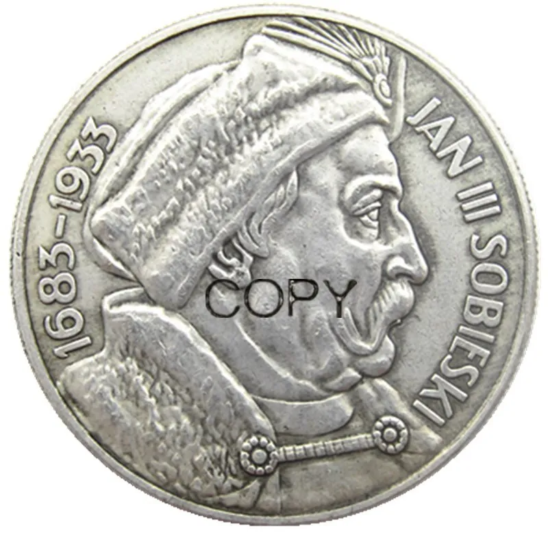 Польша 1933 Посеребренная Имитация монеты