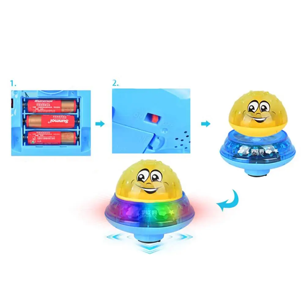 Музыкальный фонтан летний спринклер музыкальный водяной шар Сквиртинг детская