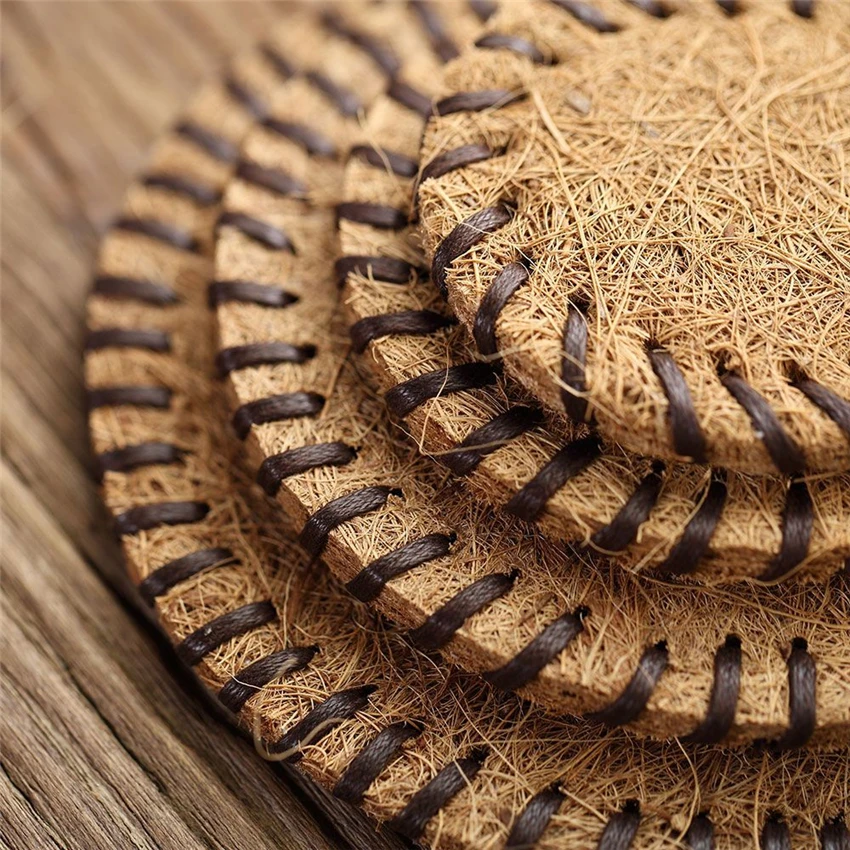 Круглая пробка подставки коврик для кофейной чашки подушка чайный набор кунг-фу