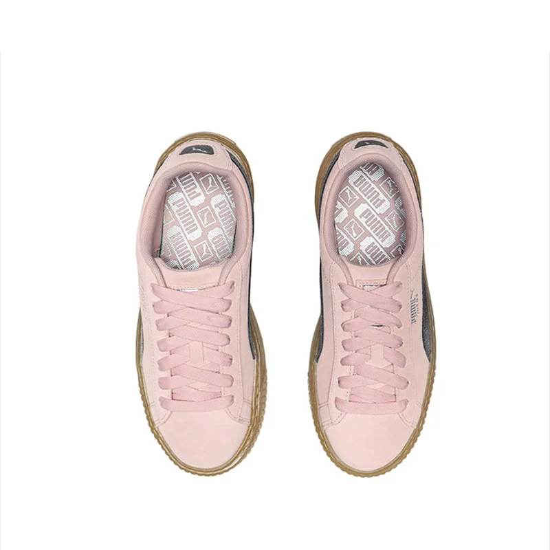Original New Arrival PUMA Platform Logo Wns Women's Skateboarding Shoes Sneakers | Спорт и развлечения