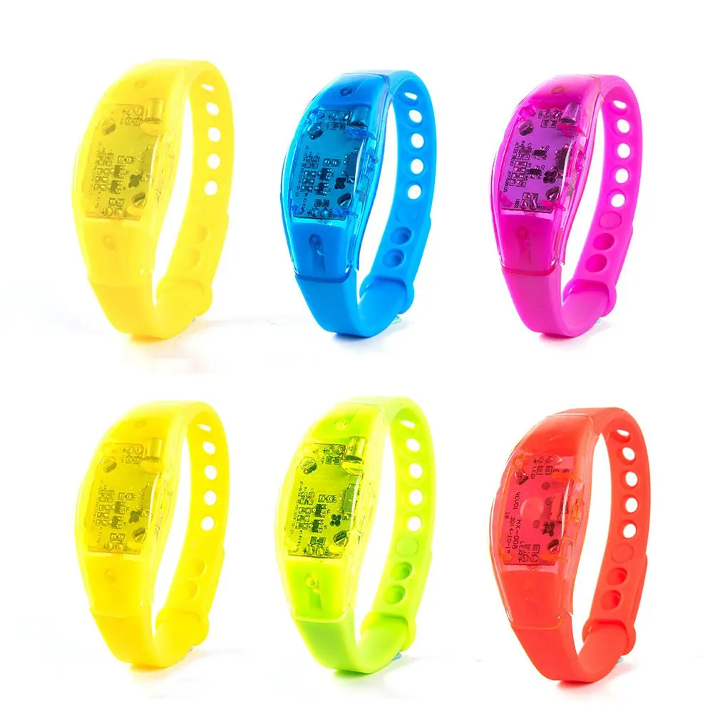 Регулируемый светодиодный браслет для езды на велосипеде ночного бега мужские и