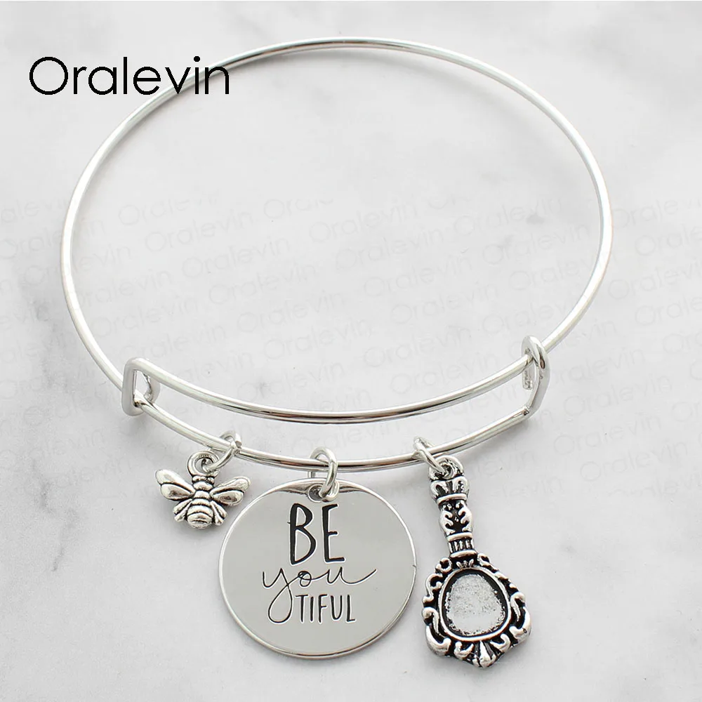 Подвеска талисман BE YOU TIFUL ожерелье Подарочная бижутерия 10 шт./лот # LN518|charm