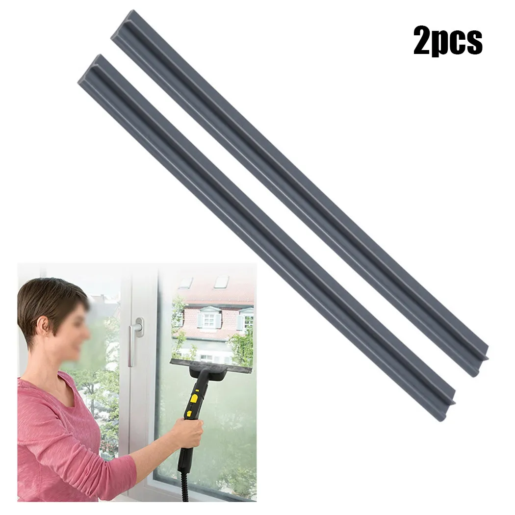 

2X Window Vac Vacuum Cleaner Rubber Squeegee Blades For Karcher SC1 SC2 SC3 SC4 SC5 Vacuum Scrapers Sweeper Cleaning Replacement