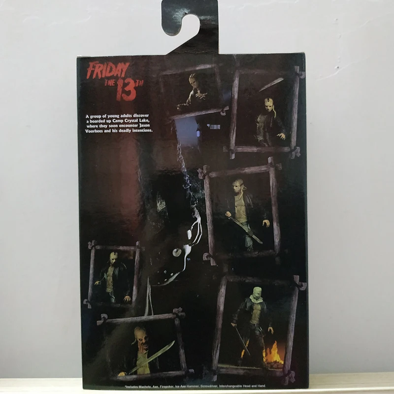 7 Тип NECA Friday 13 часть 2 3 5 V 6 VI 3D Freedy Джейсон, Фредди фигурка игрушка кукла рождественский подарок на день рождения