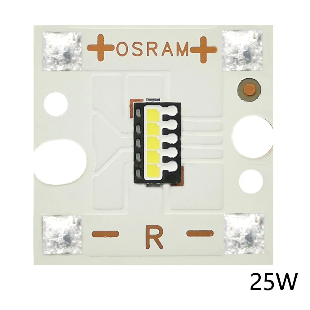 Лампа Ксеноновая Osram 20W 25W Высокое Мощность светодиодный светильник супер яркий 6500K светодиодный бусины PCB трубки Подложка для лампы меди для автомобильные передние фары "сделай сам"