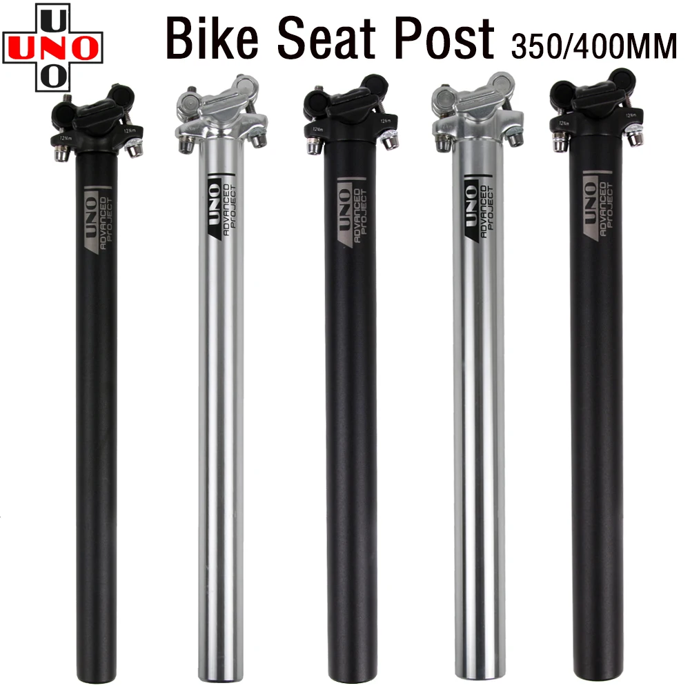 UNO Ultralight Bicycle Seatpost  Aluminum MTB Road Mountain Bike Seat Post Seat Tube 25.4/27.2/28.6/30.9/31.6*350/400mm Bicycle