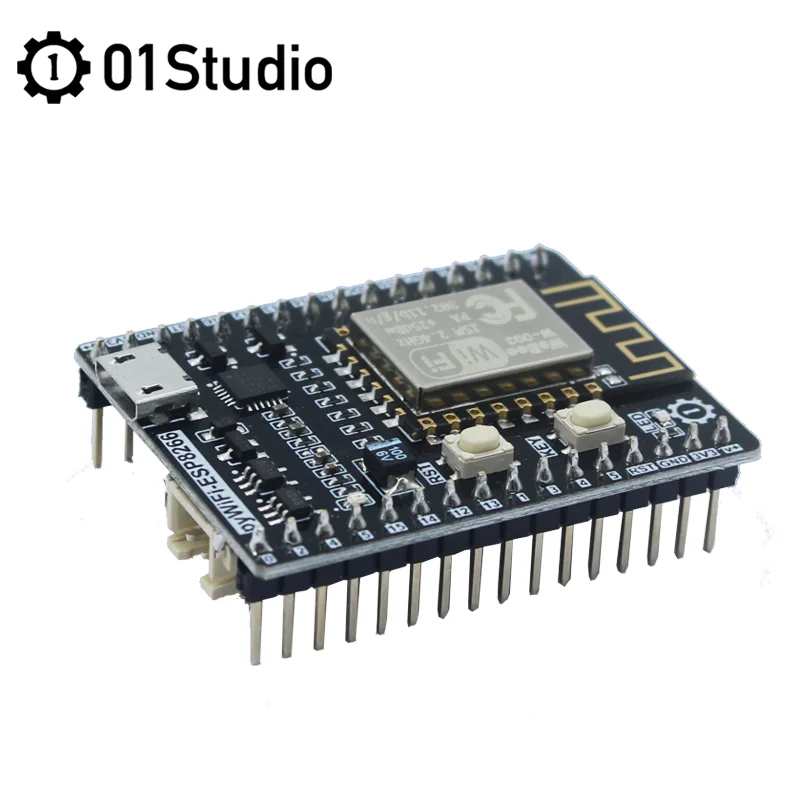 01Studio pyWiFi- ESP8266 Development Demo Embedded Board MicroPython IOT WiFi Programming Wireless Module pyboard | Компьютеры и офис