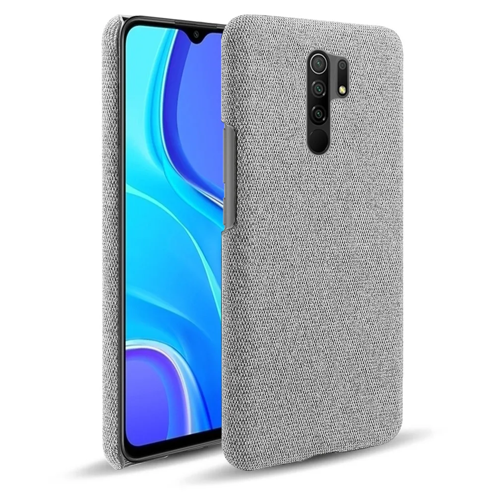 

Cloth Cases For Xiaomi Redmi 9 Case 6.53" Slim Retro Cloth Hard Phone Cover for Xiomi Redmi 9 Prime Redmi9 9prime M2004J19G Capa