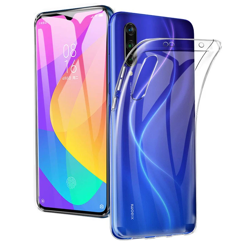Прозрачный Мягкий ТПУ чехол для телефона Xiaomi Mi CC9 CC9E CC9Pro силиконовый прозрачный чехол для задней панели XiaomiCC9 XiaomiCC9E MiCC9 CC9 Pro 2019