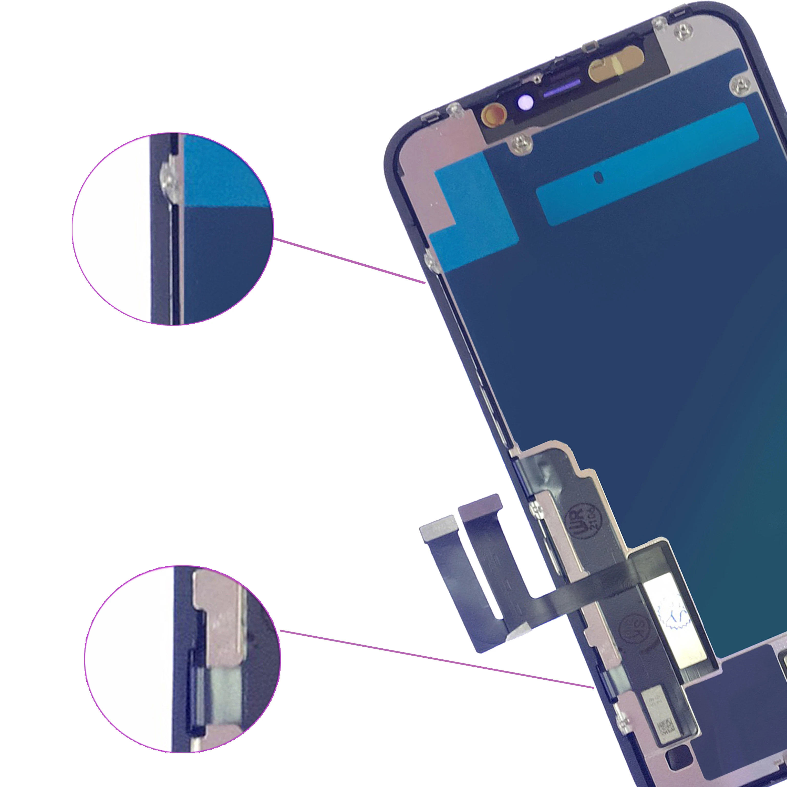 5 шт./лот штук INCELL OLED ЖК-дисплей для APPLE iPhone 11 X XR XS MAX сенсорный экран дигитайзер в