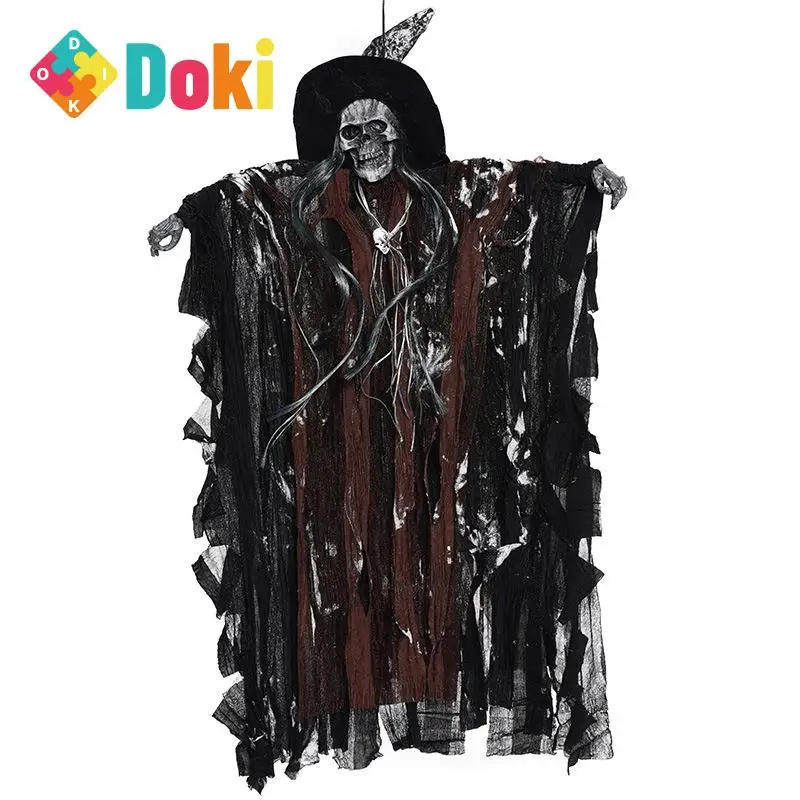 Doki Toy 2021 Хэллоуин дом с привидениями камера для платья подвесной каркас