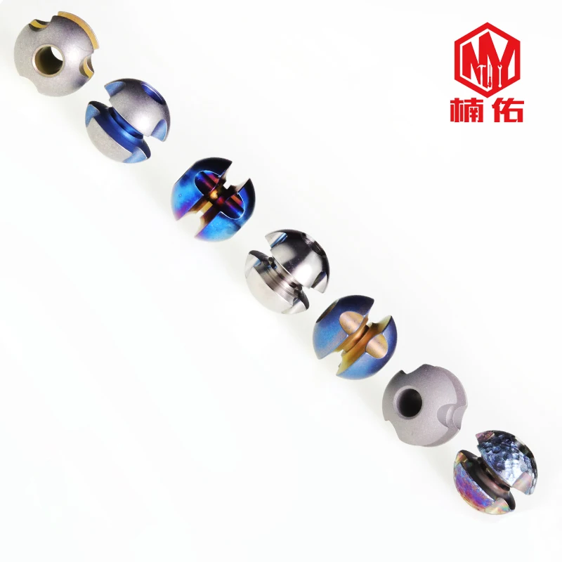 

1PC Titanium EDC Paracord Beads Multicolor Flame Pattern Bracelet Necklace Lanyard Pendants Umbrella Rope Cord Knife Beads