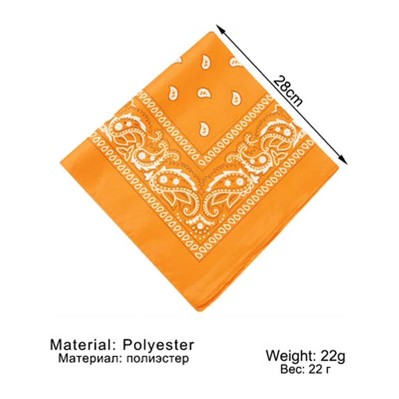 

Women Bohemian Print Bandana Hair Bands for Kids Unisex Multi-purpose Square Scarf Headband Fashion Hair Accessories