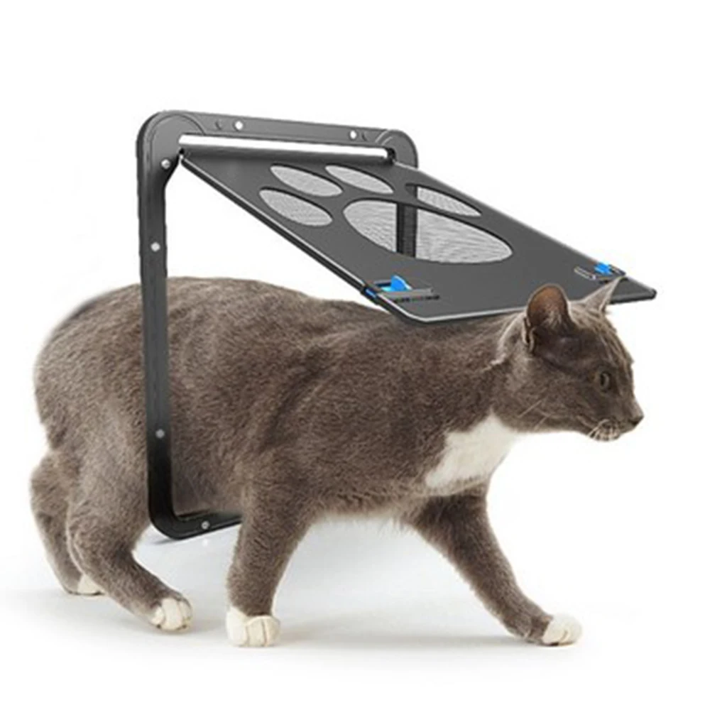 Легко устанавливаемая дверь для домашних животных кошек и собак безопасная