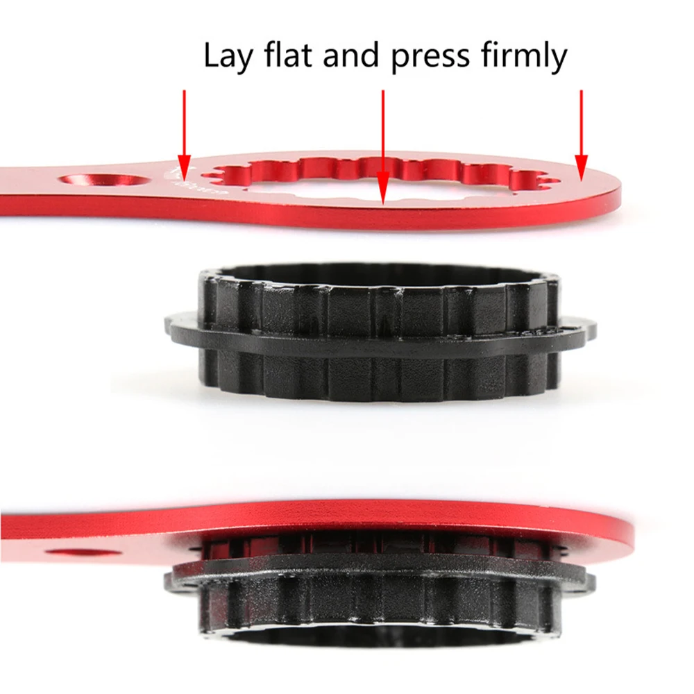 

Bicycle Multifunctional Wrench Double-ended Bottom Bracket Wrench Mountain Bike Repair Tool Bracket Removal Bicycle Tool