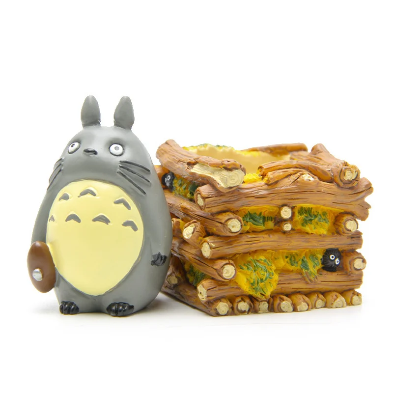 Полимерные суккуленты Totoro садовые фигурки Мини цветочный горшок украшения