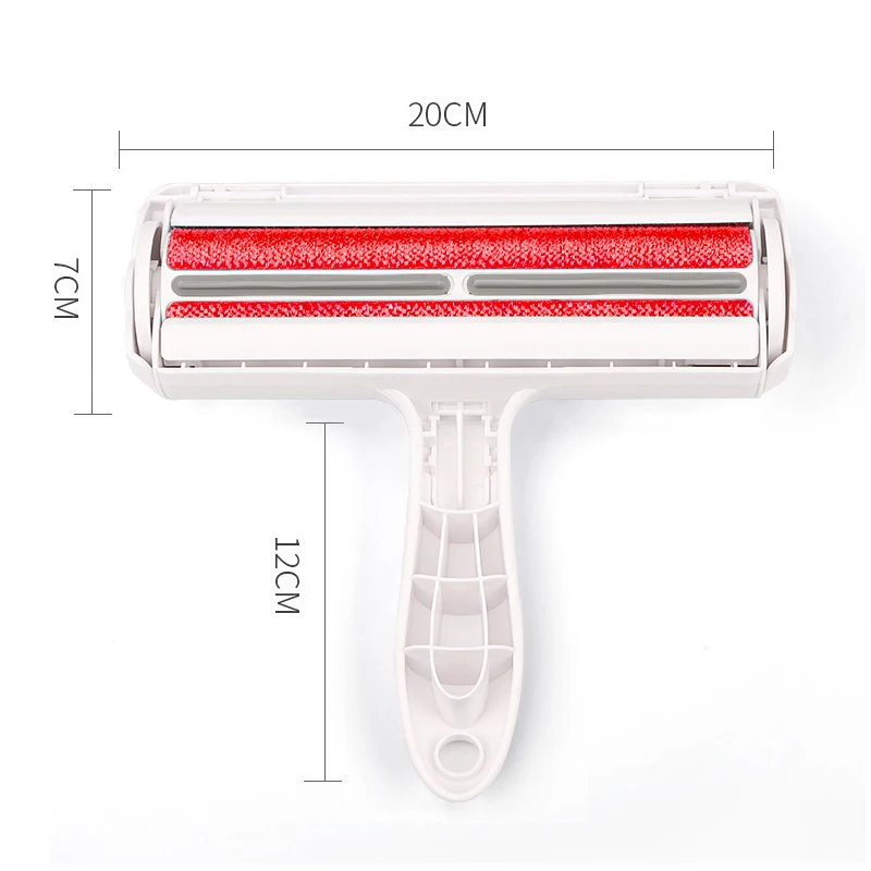 

Pet Hair Remover Roller Removing Dog Cat Hair From Furniture Self-cleaning Lint Pet Hair Remover One Hand Operate