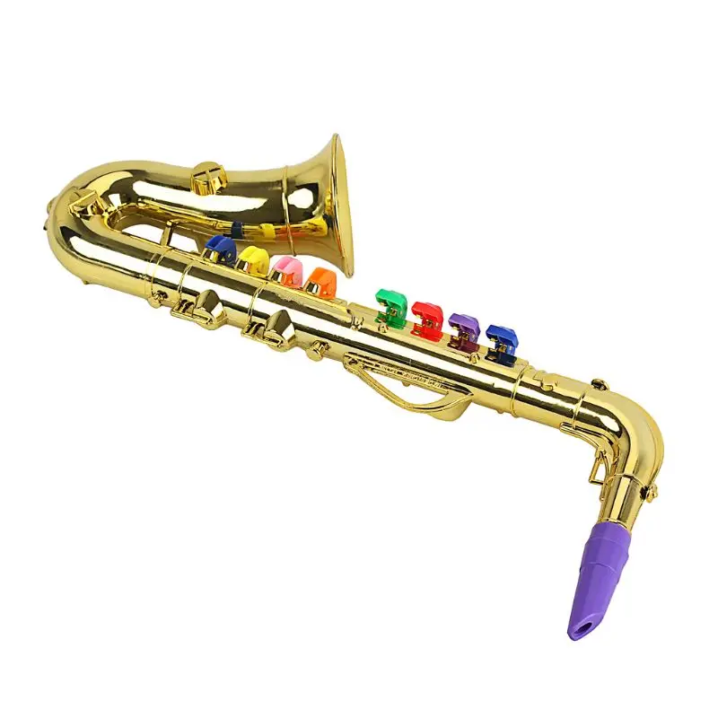

Simulation 8 Tones Saxophone Trumpet Children Musical Instrument Toy Party Props