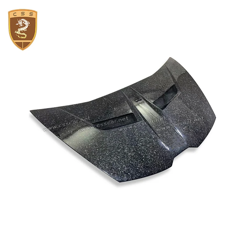 

For Lamboghini LP610 Real Dry Carbon Fiber Engine Hood Huracan lp610 vorsteiner style Front Engine Bonnet CSSYL Auto Accessories