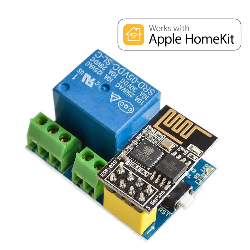 Релейный модуль переключателя Homekit 5 в с Wi Fi ESP01S гаджеты для умного дома|Модули