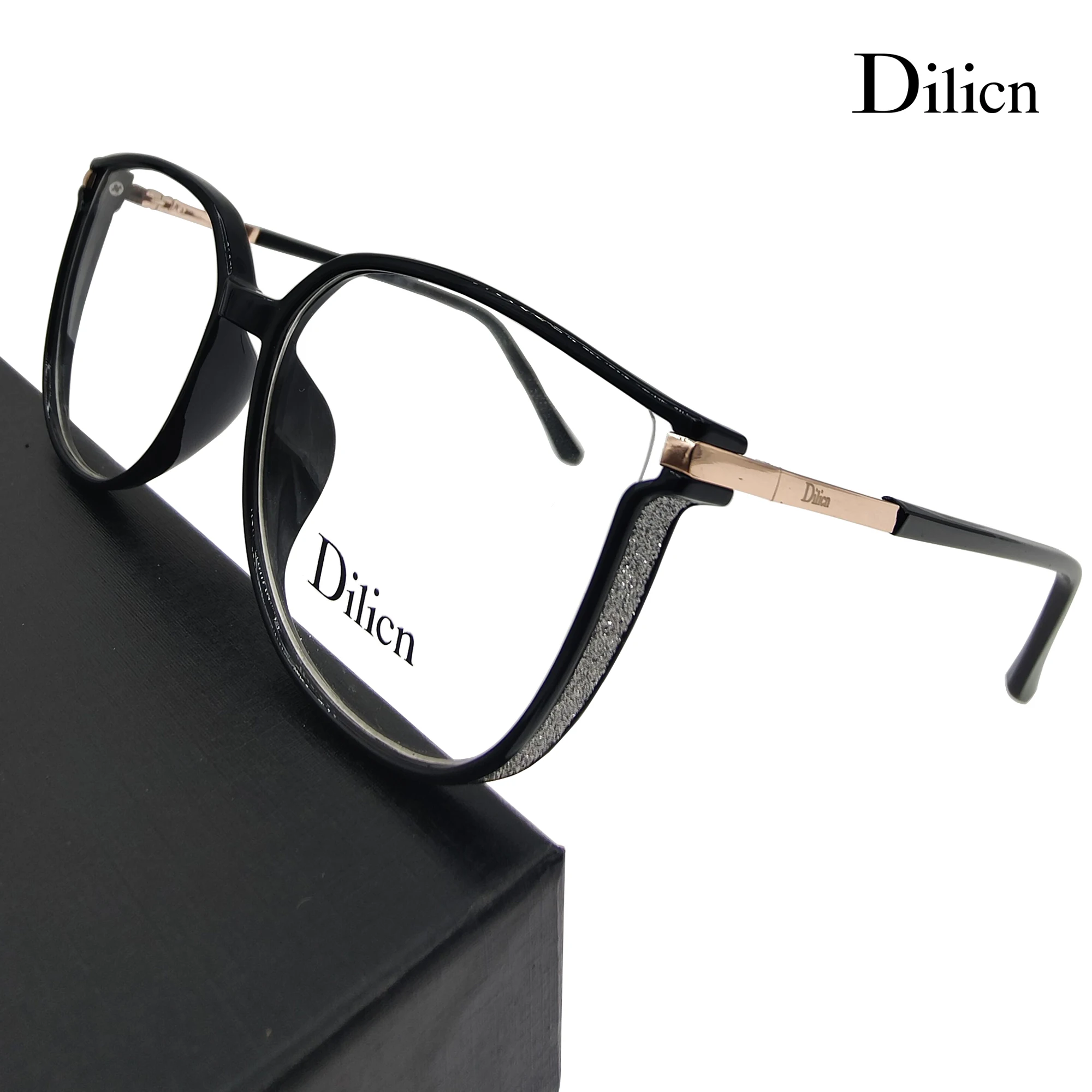 Dilicn 2010 TR90 круглые изысканные красочные модные очки индивидуальная Женская