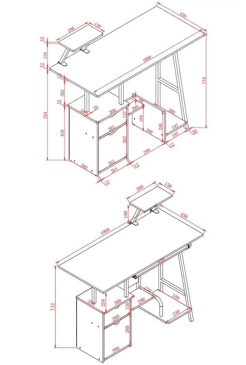 De Oficina ноутбук Portatil Escritorio Mueble Tavolo scrivana офисный ноутбук Tafelkleed прикроватный столик для учебы компьютерный стол