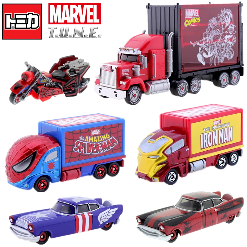 Takara Tomy Tomica серия Marvel T.N.U.E. Миниатюрная модель автомобиля с изображением Супермена