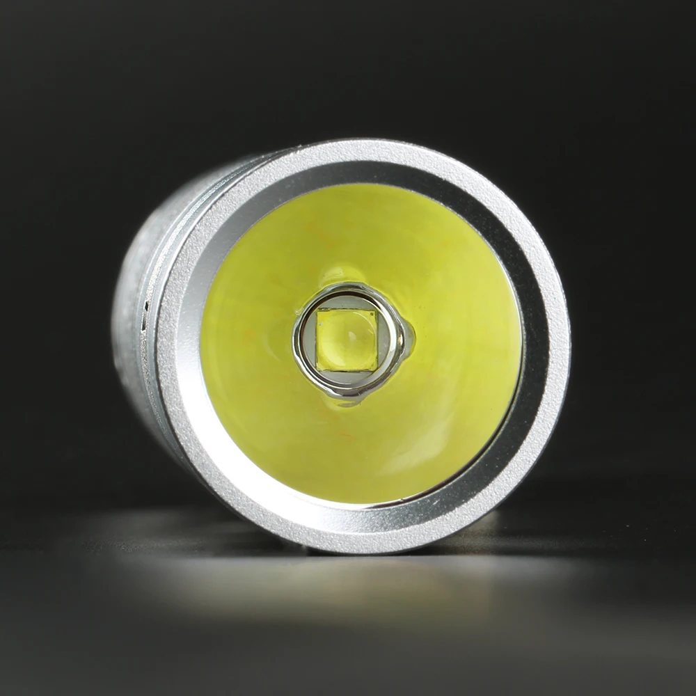 Светодиодный фонарик Convoy S11 Cree XHP50.2 серебристый фонарь для лагеря Рабочий 18650 26650