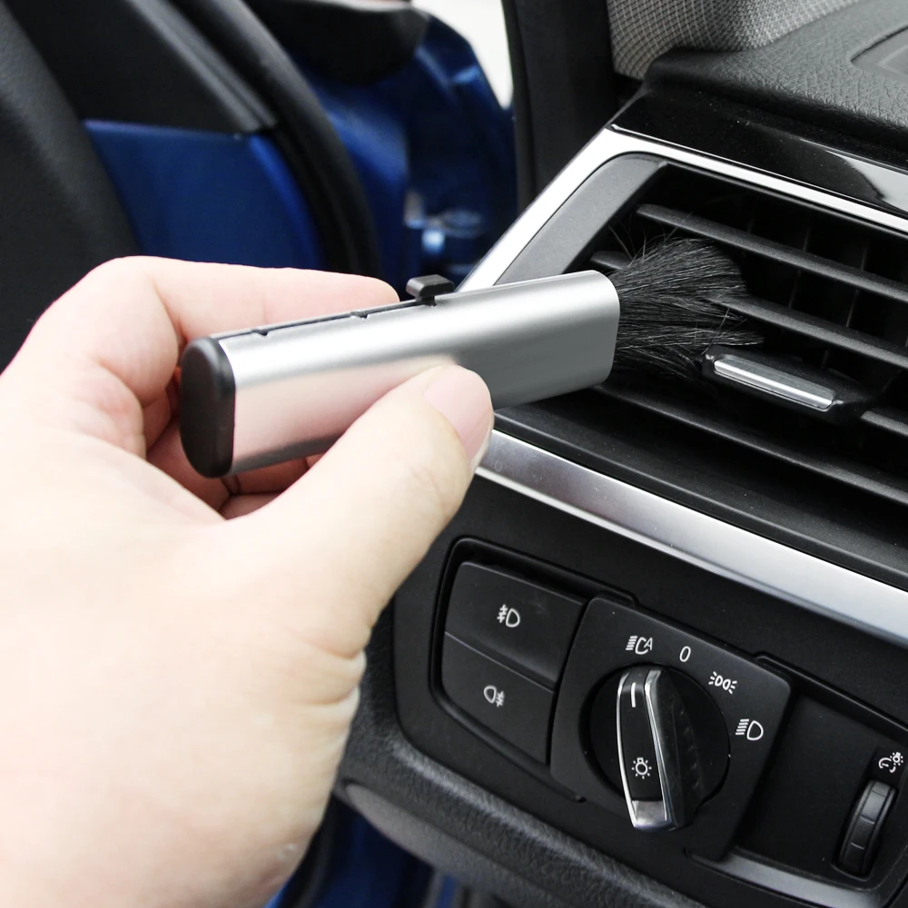 Щетка для чистки автомобильного кондиционера мягкая щетка Nissan X-TRAIL Qashqai Skoda Octavia