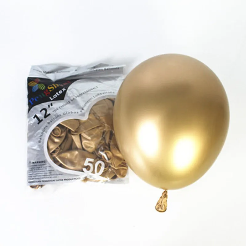 15pcs of 12" metal gold confetti balloons ink blue white balloon wedding party decoration kids children birthday party supplies