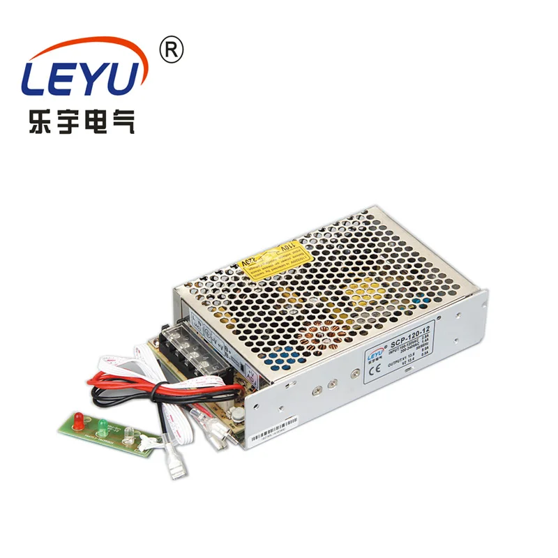 

LEYU SCP-120 series Charger Backup 12V 24V 120W UPS Function switching Power Supply