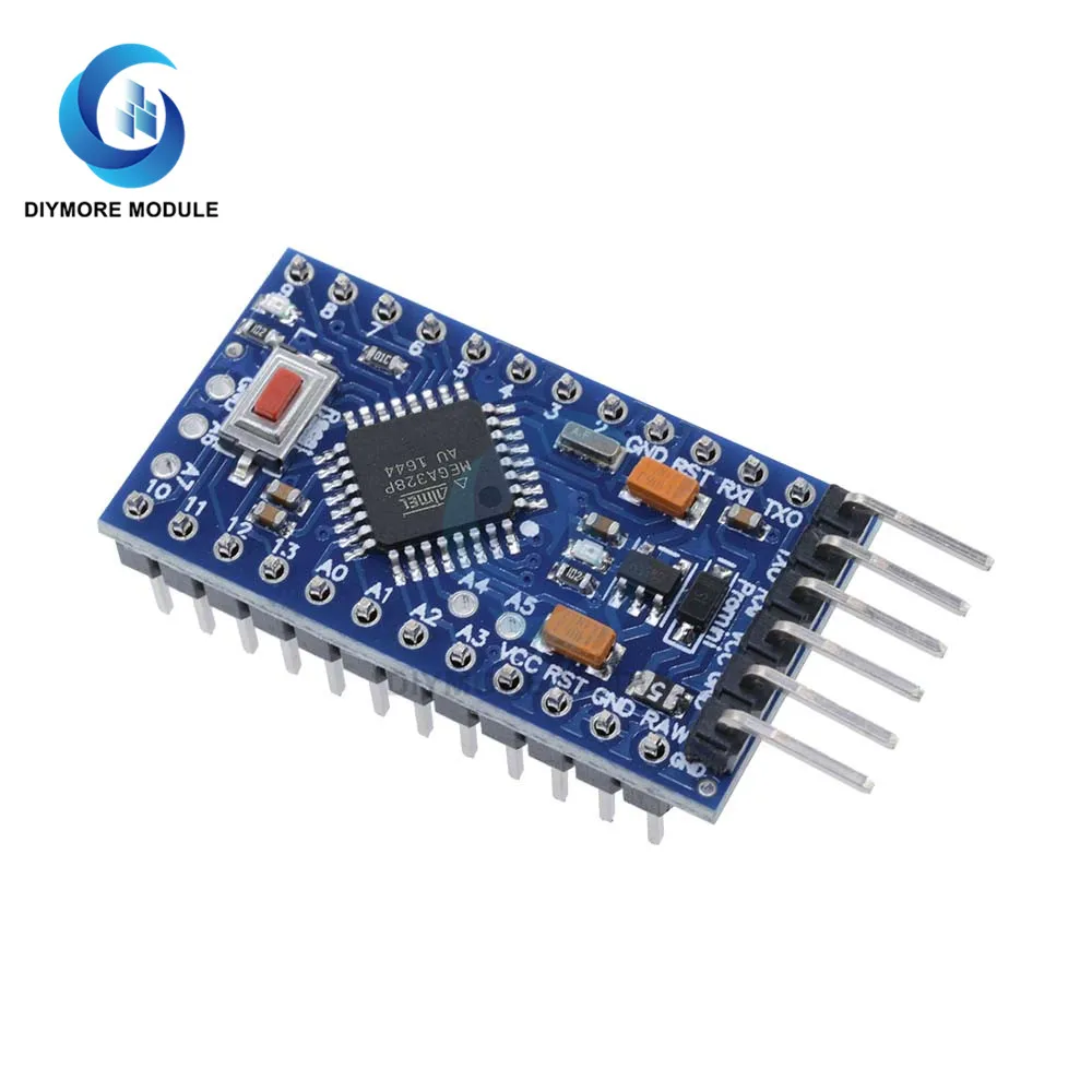 Pro mini Atmega328P Microcontroller Board 3.3V 8MHZ for Arduino Emulator Evaluation Program System Development Tools | Электронные