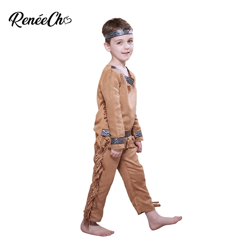 Детский костюм для Хэллоуина Дикого Запада мальчиков американский косплея