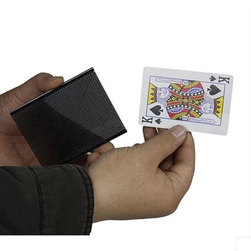 

Funny WOW Poker Card magic trick WOW Card Wonderful Vanish Illusion Change Sleeve Close Up Street Magic Trick