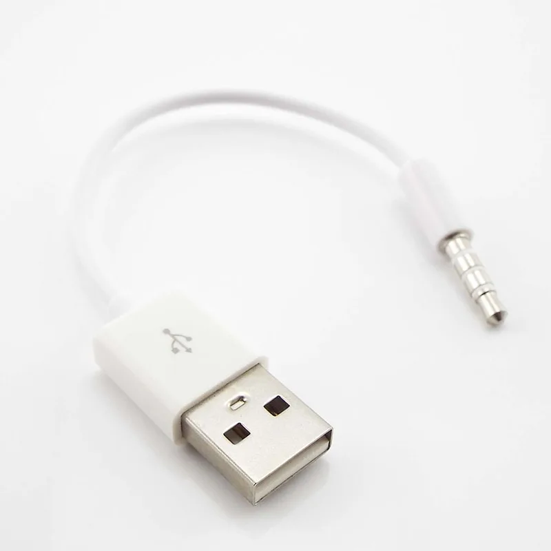 4-полюсный Штекерный разъем 3 5 мм к USB 2 0 Тип A Кабель-адаптер 15 см дата-строка для