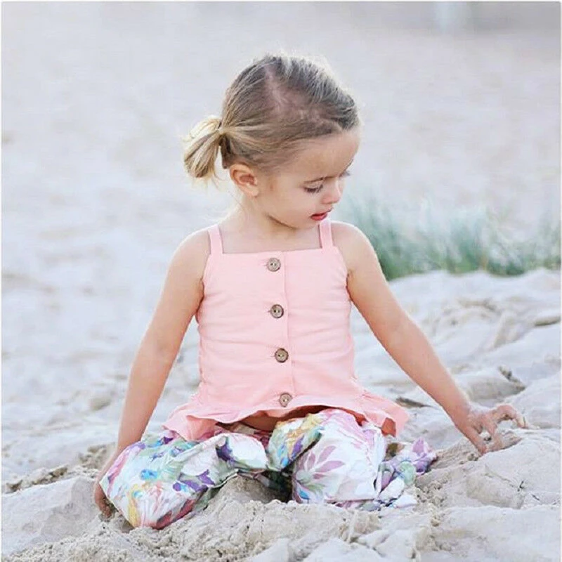 _ 2019 брендовая одежда для маленьких девочек летняя модная повязка принцессы топы