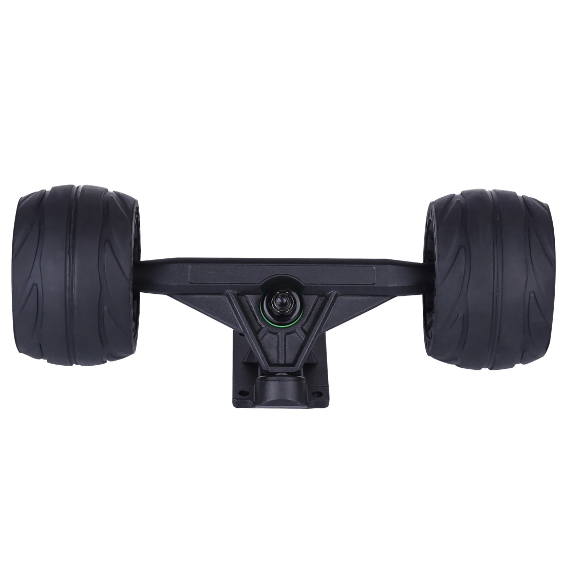 

105LMH All Terrain Rubber Wheel with Kingpins Truck - Red/Black