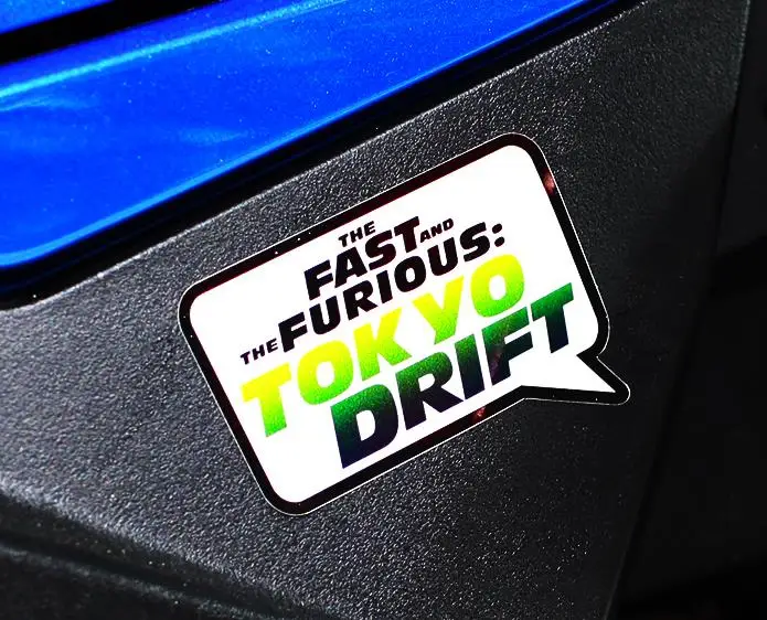 The Fast And Furious Toyota Drift Sticker Vinyl Car Decals Reflective Motorcycle Vans SUV | Автомобили и мотоциклы