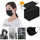 Маска для лица Защитная маска для рта для улицы Youre Too Close 20 шт. черные маски Модные женские маски для косплея Anim