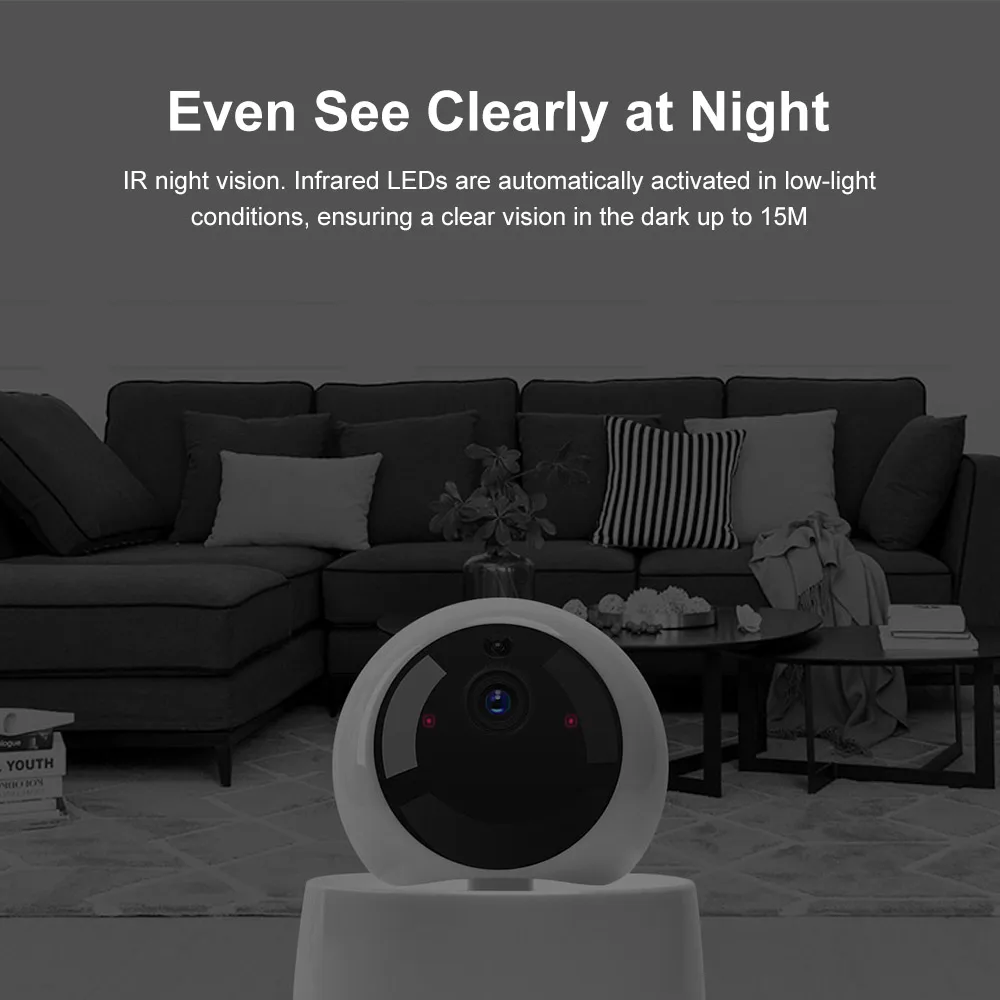 Интеллектуальный выключатель света SONOFF Ewelink GK 200MP2 B Смарт экшн камера с Wi Fi